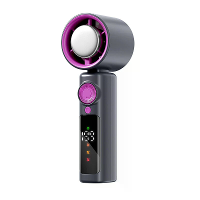 Tevorex High Speed Handheld Cooling Fan 1 199 Aanpasbare Versnelling Gewelddadige Turbo Ventilator Digitale Weergave Des