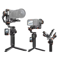 Hohem iSteady MT3/MT3 PRO AI camera Gimbal Stabilizer 2,5KG Belastbaarheid met CCT RGB Vullicht Touchscreen voor DSLM/Te