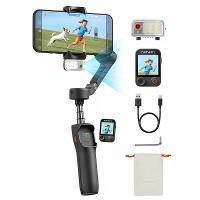 Hohem iSteady V3 Ultra Gimbal Stabilizer voor iPhone met AI Auto Tracking Afneembare Touchscreen Afstandsbediening voor
