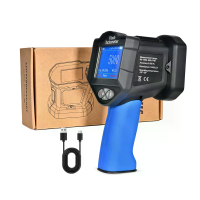 Professionele HP 8000D LED flitsstroboscoop tachometer 60 1,000,000 RPM 0,001% nauwkeurigheid HD TFT display 1500 LUX US