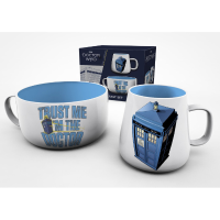 Hole in the Wall Doctor Who: Tardis Breakfast Set