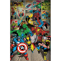 Marvel: Here come the Heroes poster   Maxi Poster