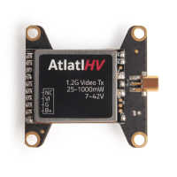 Holybro Atlatl HV V2 VTX 1.2GHz Pit/25/200/1000mw 1W FPV zender met Microfoon MMCX voor RC Drone