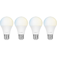 Hombli Smart Bulb   CCT 4 pack 4 stuks, Dimbaar, 2500 9000K
