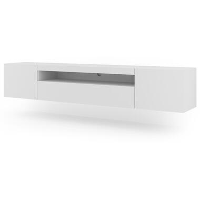 AURA TV meubel 200 cm universeel mat wit