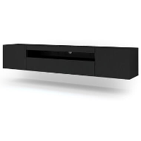AURA TV meubel 200 cm universeel mat zwart