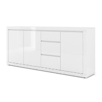 BELLO BIANCO IV dressoir 200 cm wit mat / glanzend