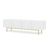 KAIRO TV meubel 180 cm 4D wit mat