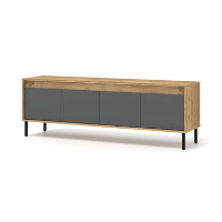 NESTA TV meubel 166 cm artisan eiken goud / basalt