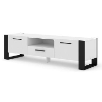 NUKA TV meubel ladekast 160 cm wit mat