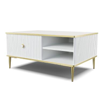 PETRA salontafel 90x60 cm mat wit