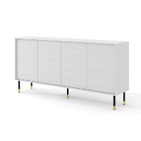 SHERWOOD dressoir 4D 180 cm mat wit