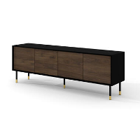 SHERWOOD TV meubel 4D 180 cm catania eiken