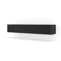 TV meubel Bingo   zwart mat   180x40x30cm