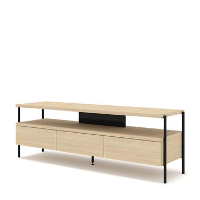 TV meubel PUFFIN 154 cm 3S naturel eiken