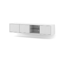 Homlando   Wandgemonteerd TV meubel   Wit   Vina   31x156x31 cm