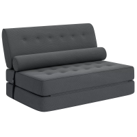 Koning sofa bed Floor Couch Foldable Futon Sleeper Convertible Lounge Chair High Density Thick Foam Corduroy Tufted Non