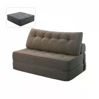 Slaapbank met uitschuifbaar vloer ontwerp Tufted Corduroy Lazy Lounger High Density Foam Anti Slip Sleeper Apartment Gam