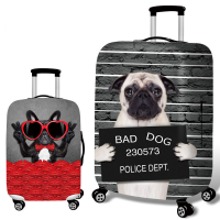 Honana 3d Spoof Dog Elastic Luggage Cover Trolley Case Cover Durable Suitcase Protector For 18 32 Inch Case Warm Travel Accessories