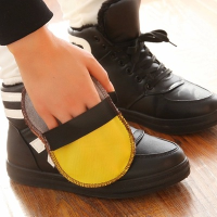 Honana Artificial Wool Gloves Multi Functional Clean Towel Polish Leather Bag Shoes Wiping Cloth