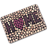 Honana Bm 170 Home Stones Bathroom Doormat Rubber Anti Slip Shower Toilet Mats Bathroom Floor Rug