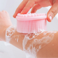 Honana Bx 329 Shower Massage Brush Head Massage Shampoo Brush Gentle Touch Cleaning Brush