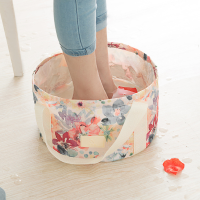 Honana Bx 997 Bathroom Foldable Bucket Bag Water Container Travel Camping Cosmetic Bag Organizer