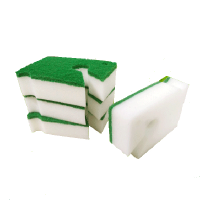 Honana Cf Bs04 4 Pcs Sponge Brush With Big Mouth Cleaning Sponge Eraser Strong Decontamination