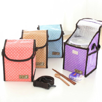 Honana CF LC082 Travel Waterproof Large Capacity Isolated Cooler Lunch Tas Met Schouderriem