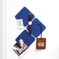 Honana Dx 171 Creative Colorful Retangle Wool Felt Multifunctional Wall Sticker Smart Collect Board