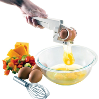 Honana Egg Cracker Egg Separator 2 In 1 Egg Strainer Multifunction Kitchen Tools