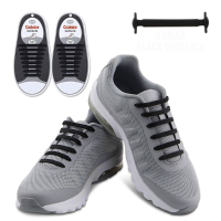 Honana Hn 4221 No Tie Shoelaces Multicolor Shoelaces Elastic Silicone Footwear