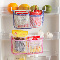 Honana Hn B15 Refrigerator Hanging Storage Bag Kitchen Mesh Organizer Seasoning Bags