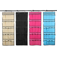 Honana Hn B21 20 Pockets Door Shoe Organizer Non Woven Hanging Storage Bag