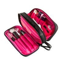 Honana Hn Cb08 Small Cosmetic Bags Travel Toiletry Storage Bag Brush Organizer 2 Layers Makeup Case