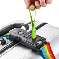 Honana Hn Lc02 Multifunctional Travel Luggage Strap Luggage Scale With 3 Dial Combination Lock