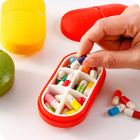 Honana Hn Pb003 Portable Pill Case Colorful Medicine Jewelry Storage Box Pill Organizer