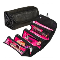 Honana Hn Tb30 Foldable Travel Toiletry Organizer Roll Up Hanging Cosmetics Jewelry Storage Bag