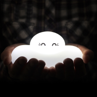 Loskii Dx 005 Creative Cloud White Light Usb Rechargeable Led Night Light Gift Home Decor