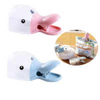 Multifunction Cute Duck Rice Shovel Spoon With Seal Ring Clip Kitchen Gadgets Wheat Food Spoon Bailer