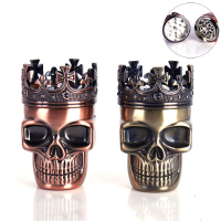 Honana Nb Cr010 Skull Four Piece Tobacco Herb Grinder Metal Spice Crusher Alloy Pollen Catcher