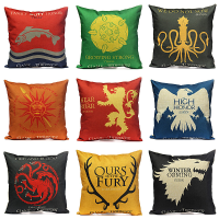 Honana Thrones Games Pillow Case Throw Car Sofa Seat Cushion Cover