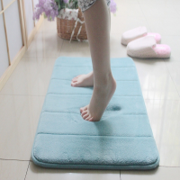 Honana Wx 336 New Thickened Coral Velvet Memory Foam Rug Bathroom Mat Soft Non Slip Plush Floor Carpet
