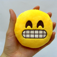 Honana Wx 396 4 Inch Toy Novelty Emoji Small Pillow Smiley Face Soft Plush Toys Key Bag Phone Chain