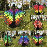 Honana Wx 88 135x200cm Butterfly Bohemian Chiffon Beach Towel Women Shawl Skirt Bath Towel Tapestry