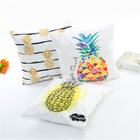 Honana Wx D8 45x45cm Silk Soft Fashionable Fruit Throw Pillow Case Waist Cushion Cover