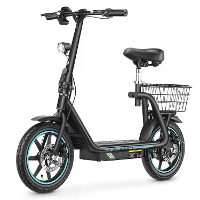 [EU DIRECT] Honingwalvis M5 Elite Elektrische Scooter met Zitting 500W Motor 48V 13AH Accu 14 inch Banden 40 45KM Maxima