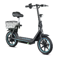 [EU DIRECT] Honingwalvis M5 Elite Elektrische Scooter met Zitting 500W Motor 48V 13AH Verwijderbare Batterij 14 inch Ban