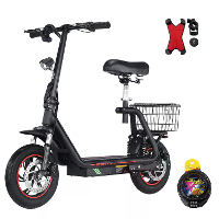 [EU Direct] Honingwalvis M5 PRO S Elektrische Scooter met Zadel 48V 13AH Batterij 500W Motor 12inch Pneumatische Banden