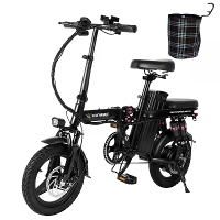 [EU DIRECT] Honingwalvis S6 Pro S E bike 48V 15AH Batterij 350W Motor 14 inch Banden 45 55KM Maximaal Bereik 125KG Max B